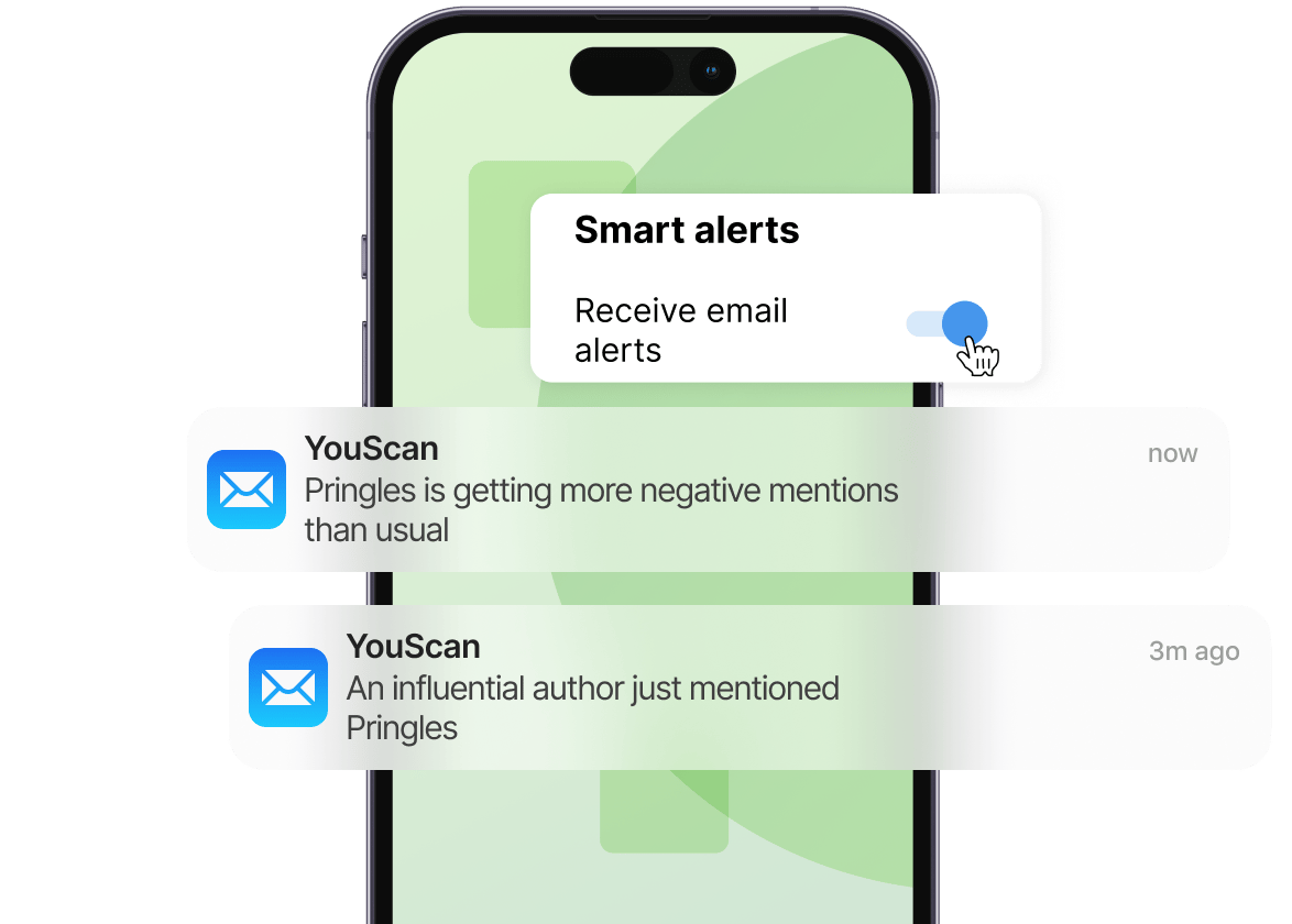 Receba notificações em tempo real sobre eventos importantes