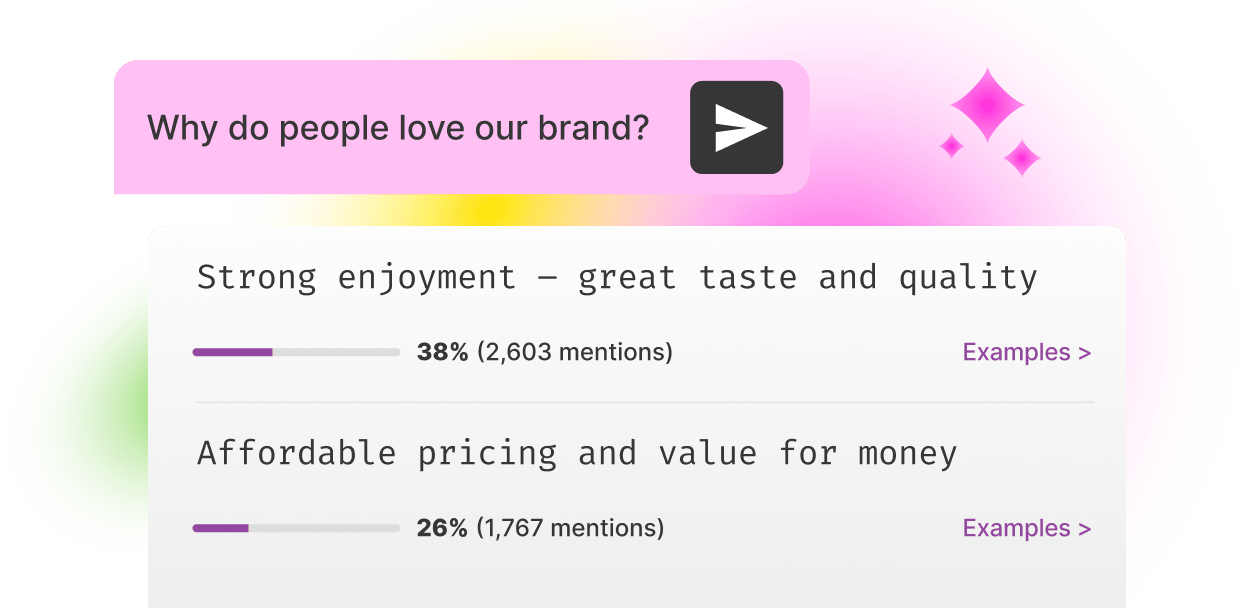 Conduct rapid consumer research with AI