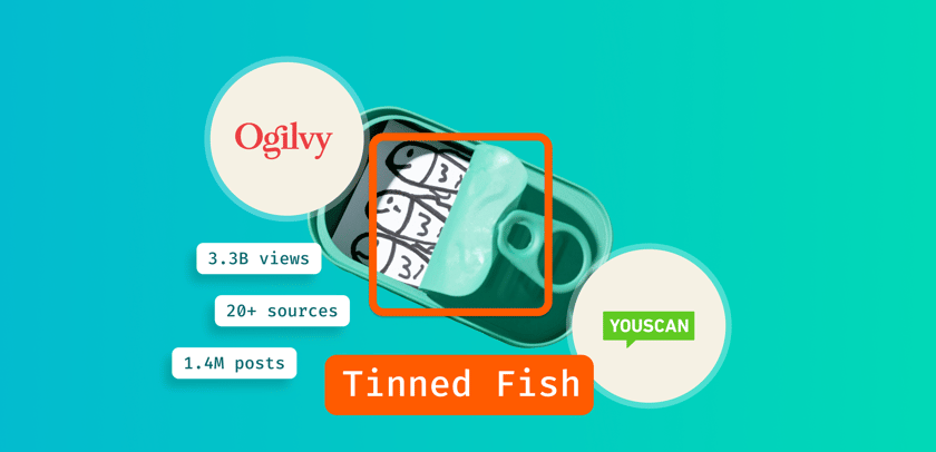 Tinned Fish – The Next Big Thing on Social: How YouScan Helped Ogilvy UK Validate the Curious Trend